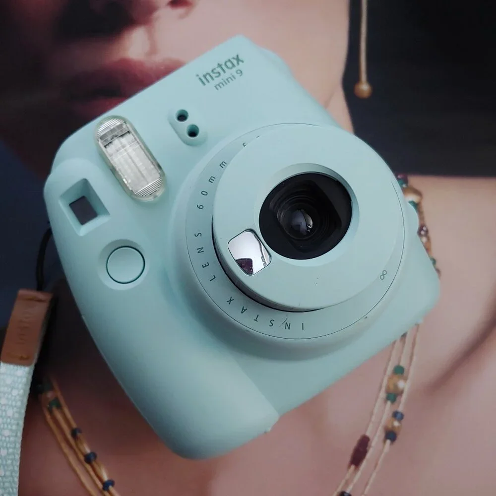Powder Blue FujiFilm Instax Mini 9 Instant Film Camera